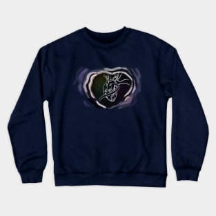 open heart 5 Crewneck Sweatshirt